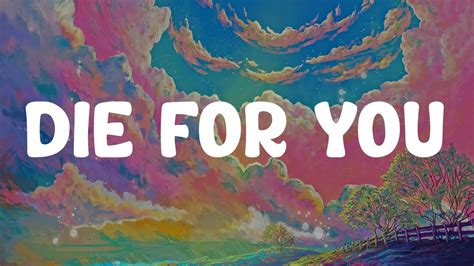 azlyrics|azlyrics die for you.